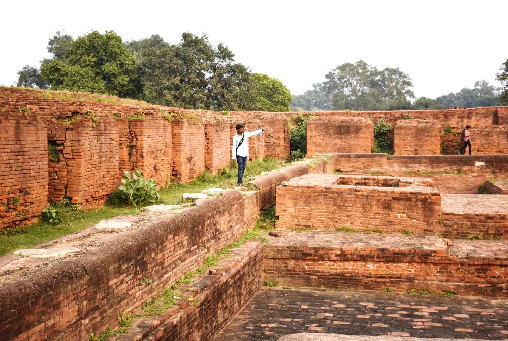 Ruins of nalanda university